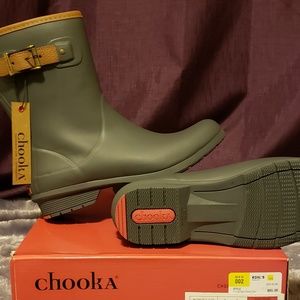 Chooka womens rain boot (short)